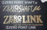 メタルステッカーZERO POINT SHAFTμ・LINK