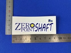 画像3: Zero Point Shaft  切り抜きステッカー